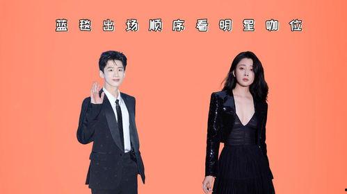 明星出场白,明星璀璨亮相盛典现场